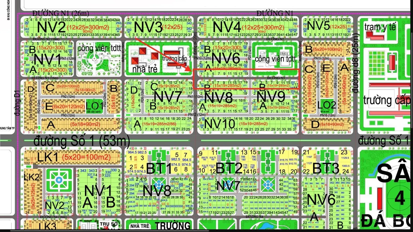 Bán lô đất nhà vườn 285m2, đường 16m DA HUD Nhơn Trạch, giá rẻ nhất khu vực, đầu tư sinh lời ngay