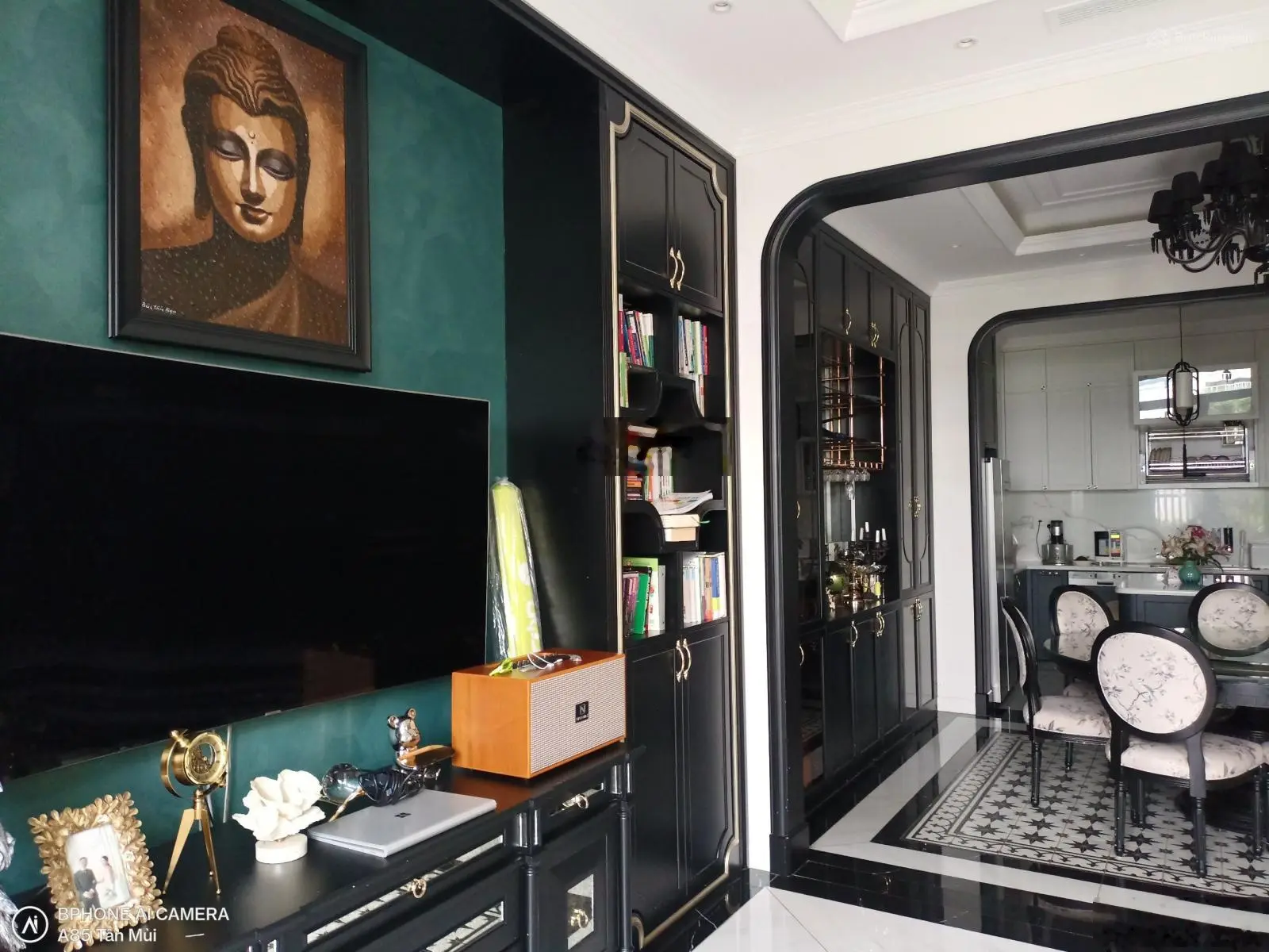 Bán nhà phố full nội thất diện tích đặc biệt Verosa Park ngang 7,5m xây full, 4PN. 3WC 22 tỷ TL