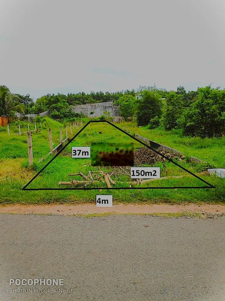 Bán gấp lô đất 150m2 giá 1tỷ2 đường Láng The Tân Thạnh Tây