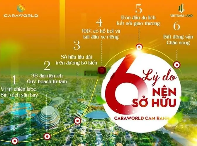 Ưu đãi Khủng Cho Khách Booking Caraworld Cam Ranh