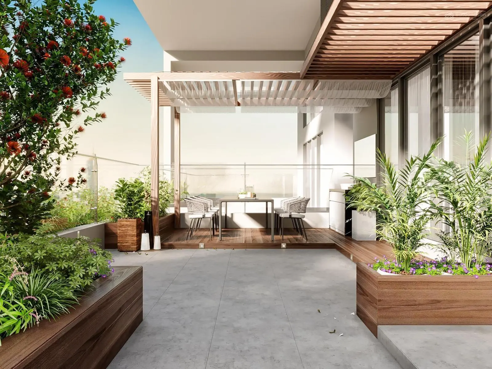Vip! Bán penthouse dự án cao cấp Mỹ Đình Pearl DT: 286m2, 3PN+1+4VS, BC: ĐN, giá 32 tỷ (view hồ)