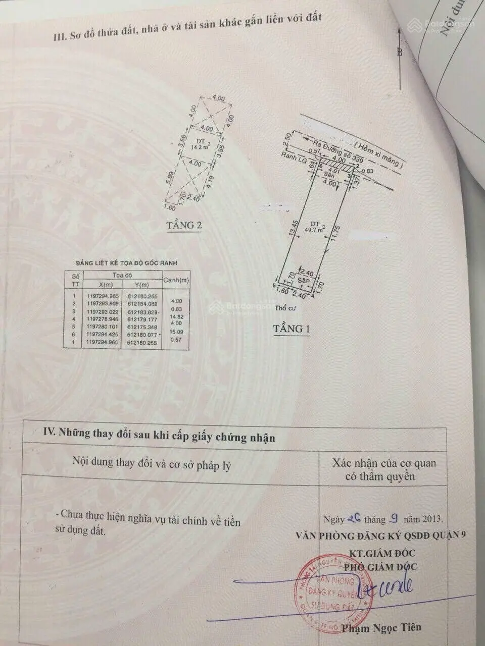 Chính chủ cần bán gấp căn nhà cấp bốn có gác 4mx17m