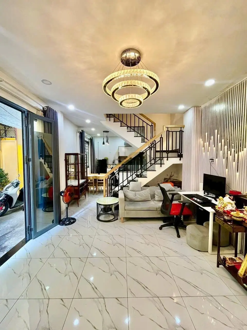 Nhà mới xây dựng giá tốt ở Nguyễn Văn Đậu/ SHR/ 34,2m2/ giá chỉ 3 tỏi 990.