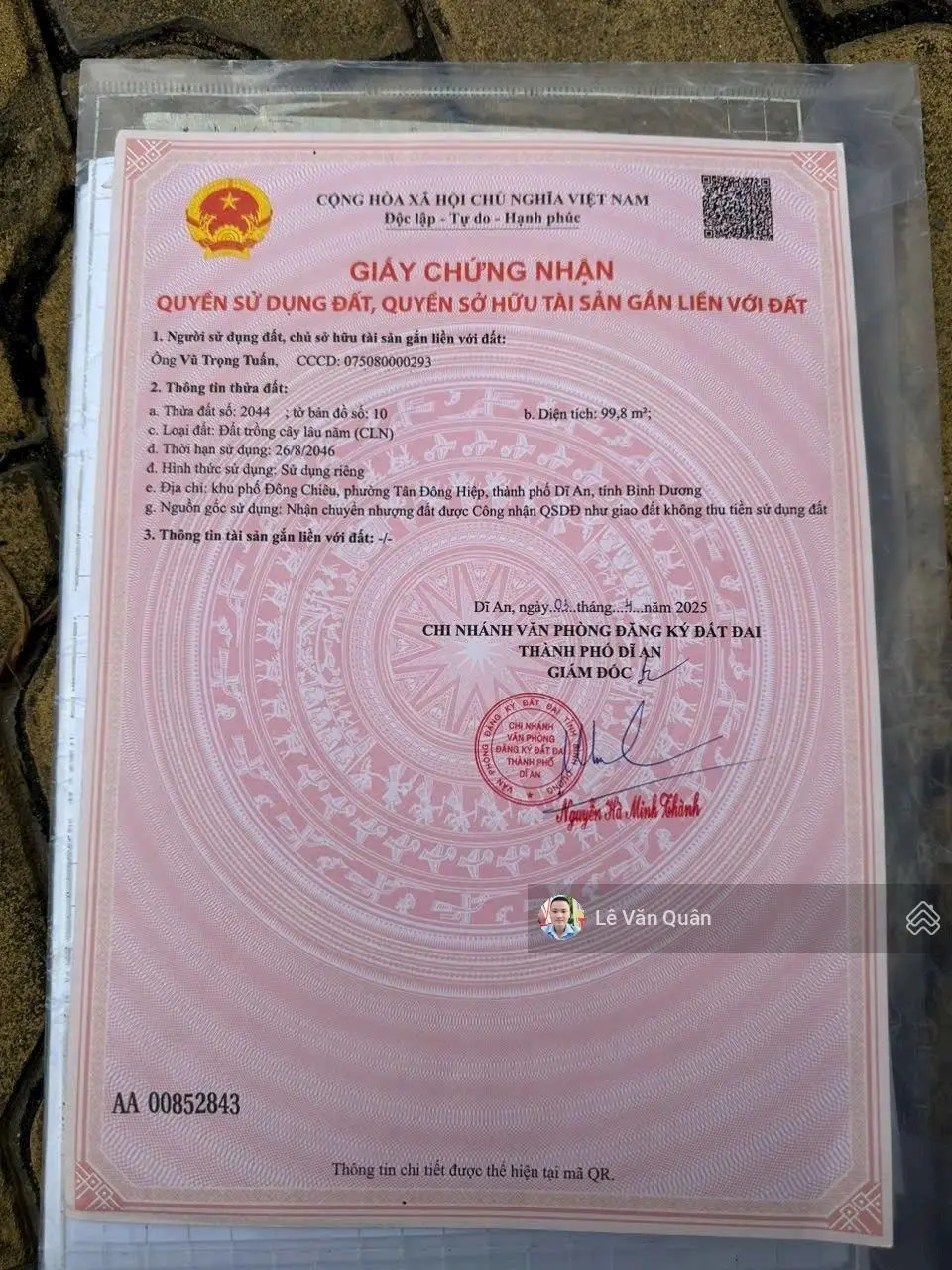Bán rẻ nhà tân đông hiệp dĩ an gần lê hồng phong