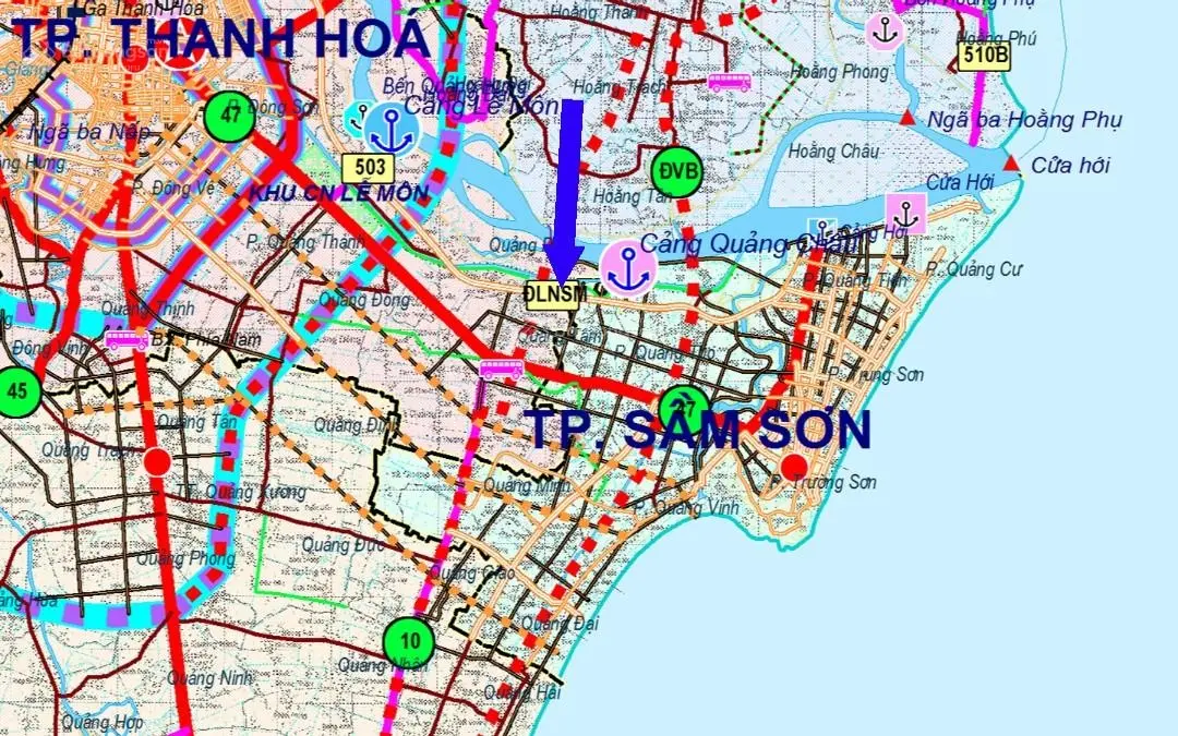 Chính chủ cần tiền bán rẻ lô sát góc MB 8197 Quảng Tâm, Quảng Phú TP Thanh Hoá. Sẵn sổ đỏ