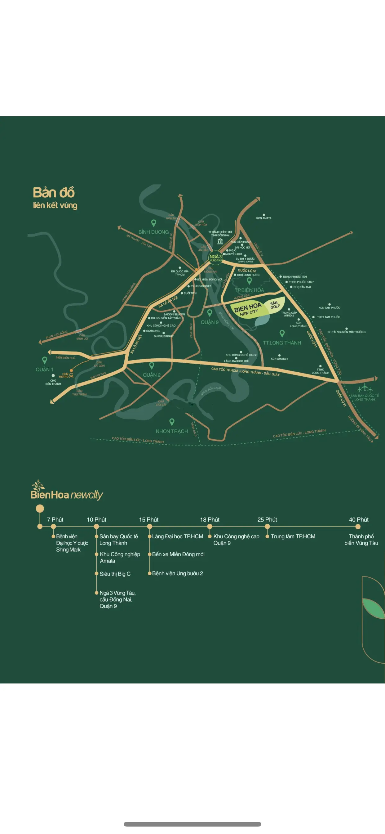 Chính chủ cần bán nhanh nền đất Dinh Thự 800m2 trong dự án Biên Hoà New city, sân golf Long Thành