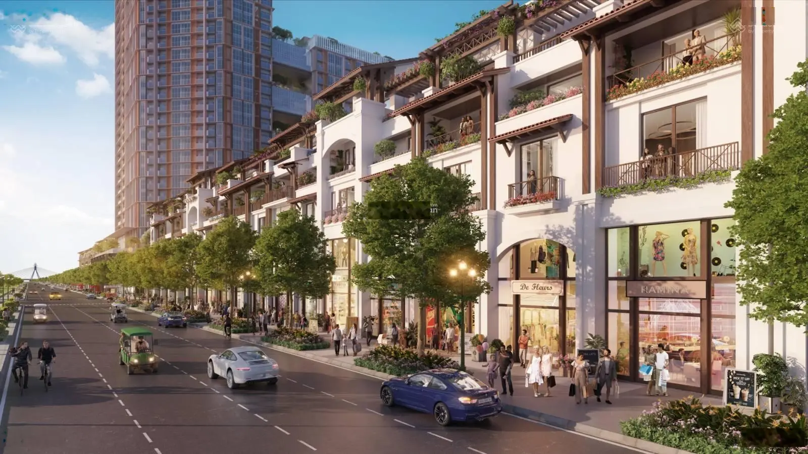 Sun Group mở bán Shophouse Khối đế 2 tầng view sông Hàn Sun Ponte - Cosmo - Symphony Đà Nẵng