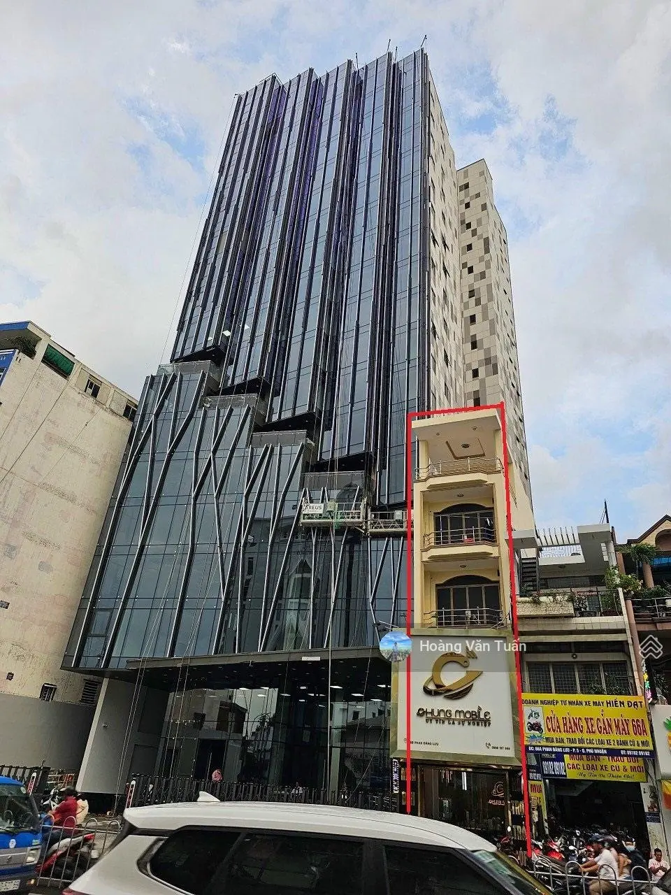 Mặt tiền 66 Phan Đăng Lưu, Phường 5, Phú Nhuận, 4x19m, 6 tầng, 41 triệu/tháng giá 27 tỷ