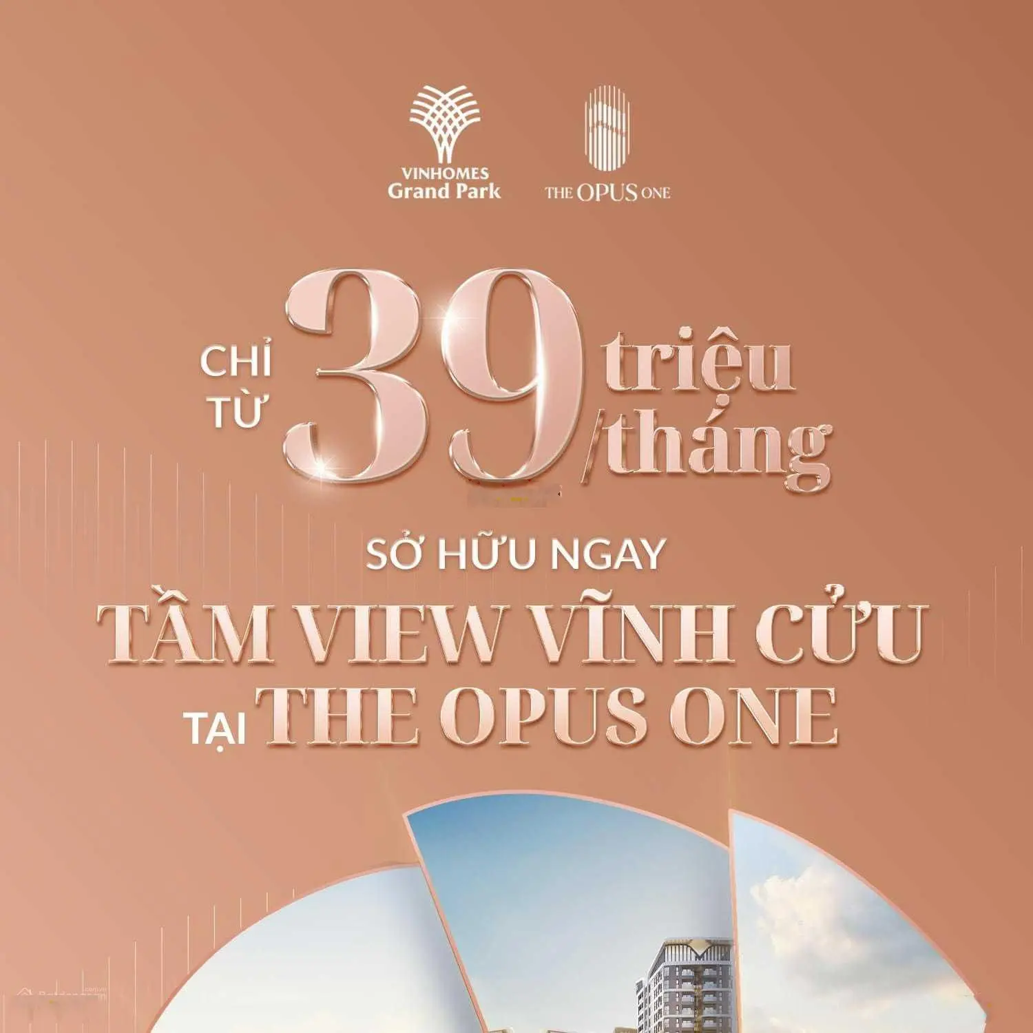 The Opus One sở hữu tầm view vĩnh cửu mang phong cách Resort - Booking nhanh tặng ngay 200tr