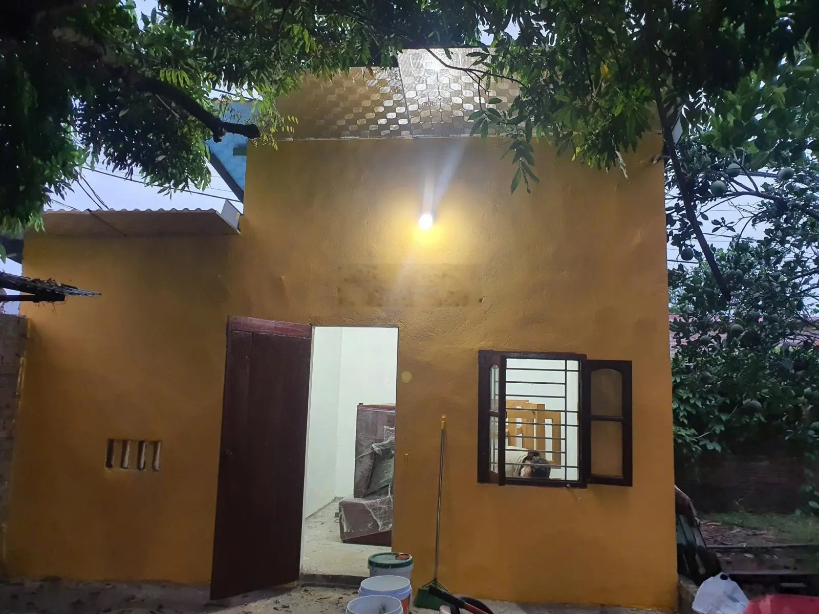 Em bán giúp người nhà đất vườn có sẵn nhà, DT đất 1.380m2, 9 tỷ 700 tại Tân Phú Quốc Oai, Hà Nội