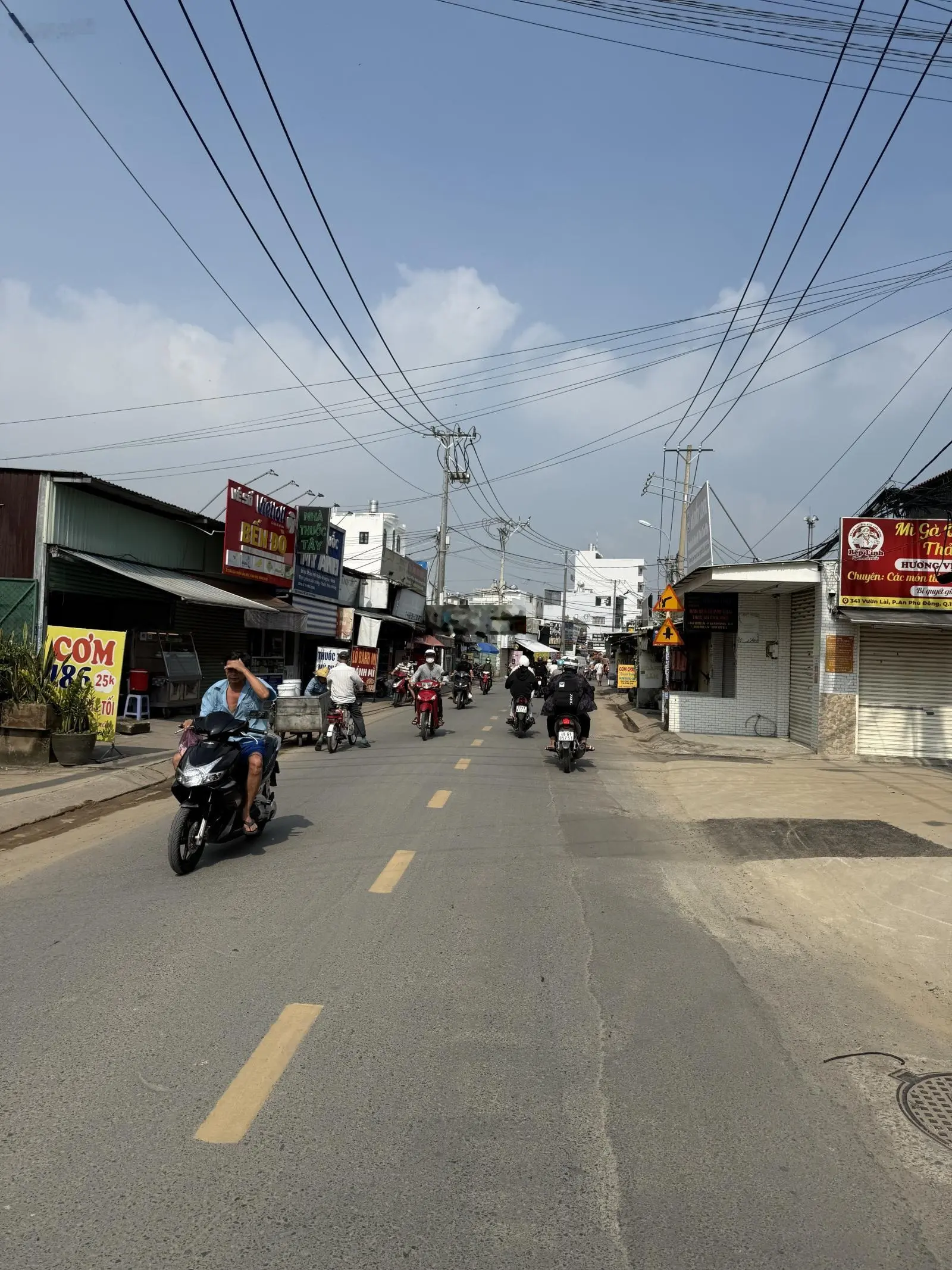 Bán Đất Mặt Tiền Vườn Lài An Phú Đông Quận 12 Full Thổ Cư