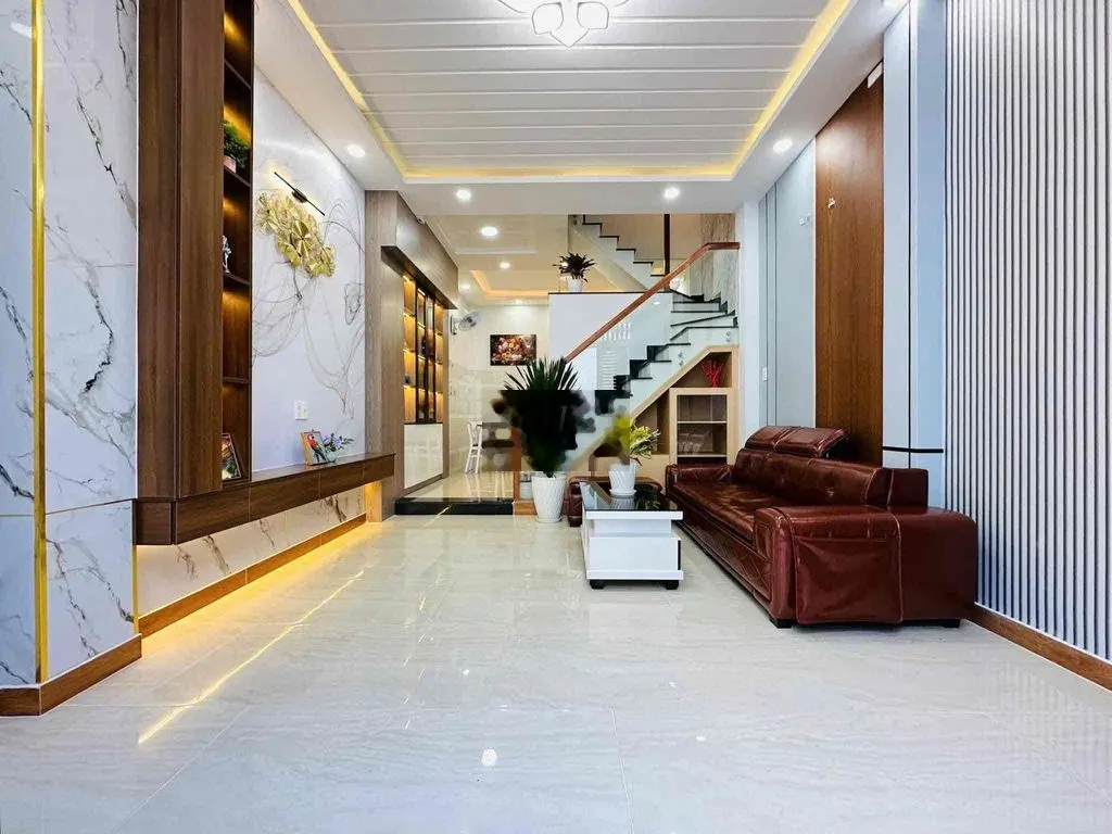 Nhà bán 162/35 Nguyễn Duy Cung 3 lầu 3pn 3wc full nội thất P12 Gv