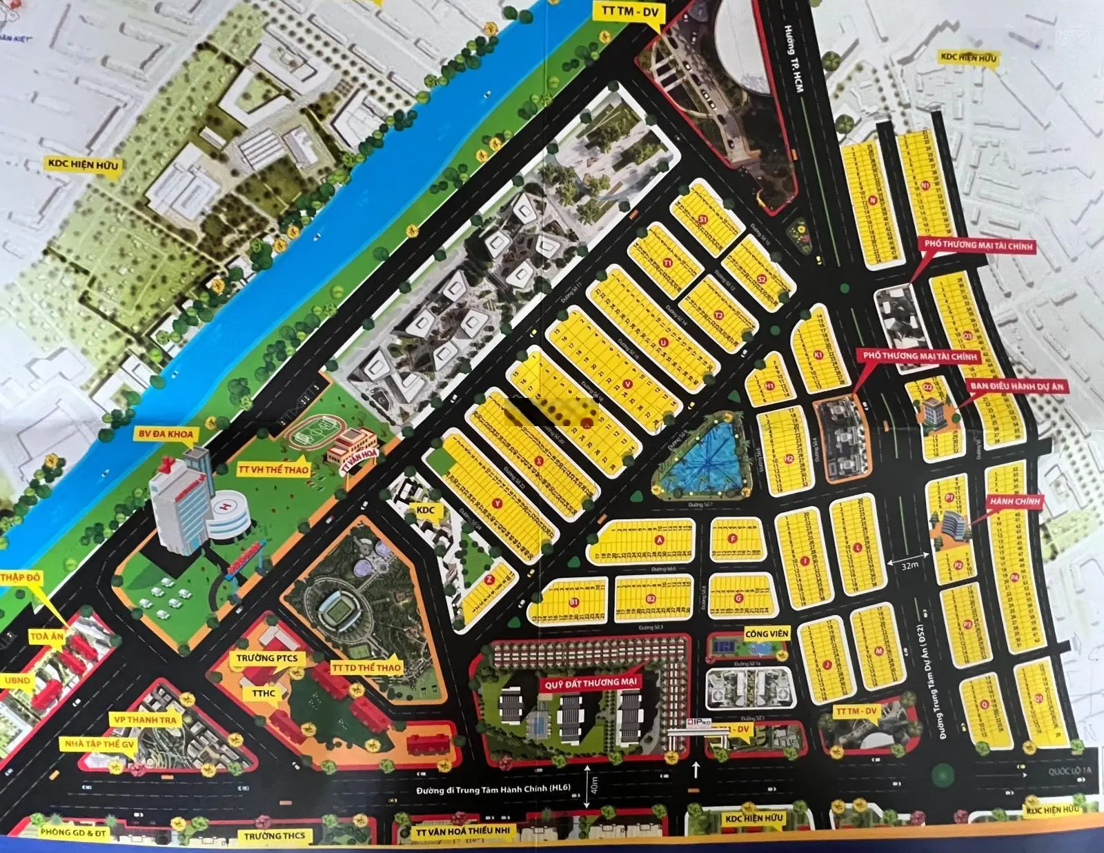 Bán đất nền dự án ngay TT hành chính, Thủ Thừa Long An - chính chủ - Tel: 0964 112 ***