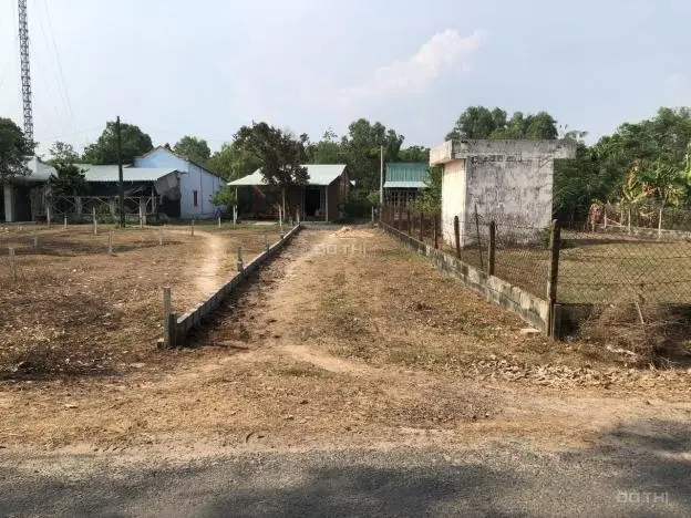 Đất Củ Chi, bán lô đất mt đường nhựa, dt 140.7m2, full thổ cư, xã Trung Lập Thượng.
