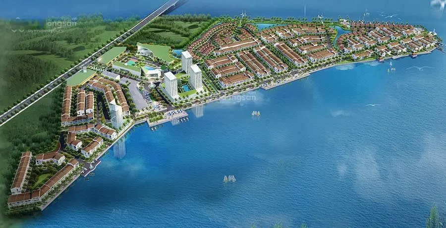 Tiềm năng của dự án Marine City, thông qua hệ thống bản đồ hay sơ đồ phát triển không gian vùng