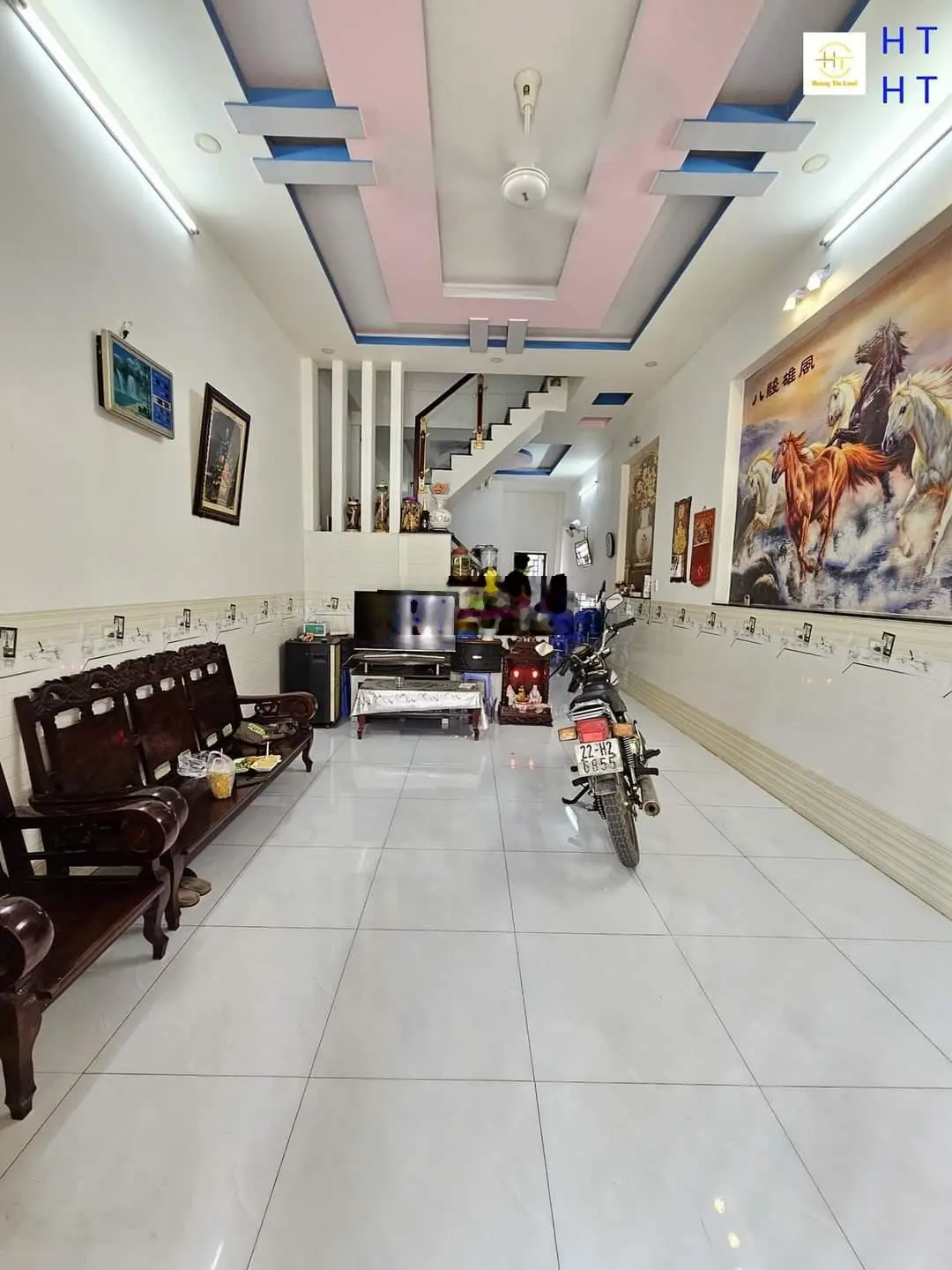 2,7 tỷ TL, 60m2(4x15), nhà MTKD 1trệt 1lầu, cách chợ 200m, gần ngã tư Miếu Ông Cù 500m