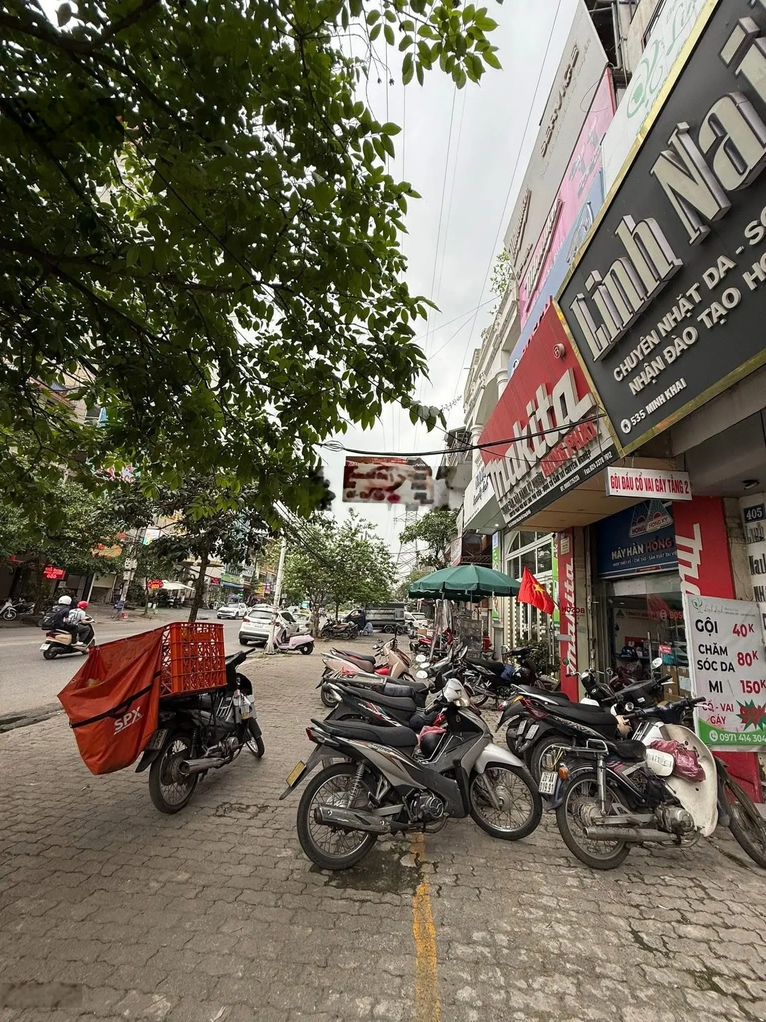 22 tỷ mặt phố Minh Khai, Hai Bà Trưng mặt tiền 4,2m, sổ đỏ vuông đẹp