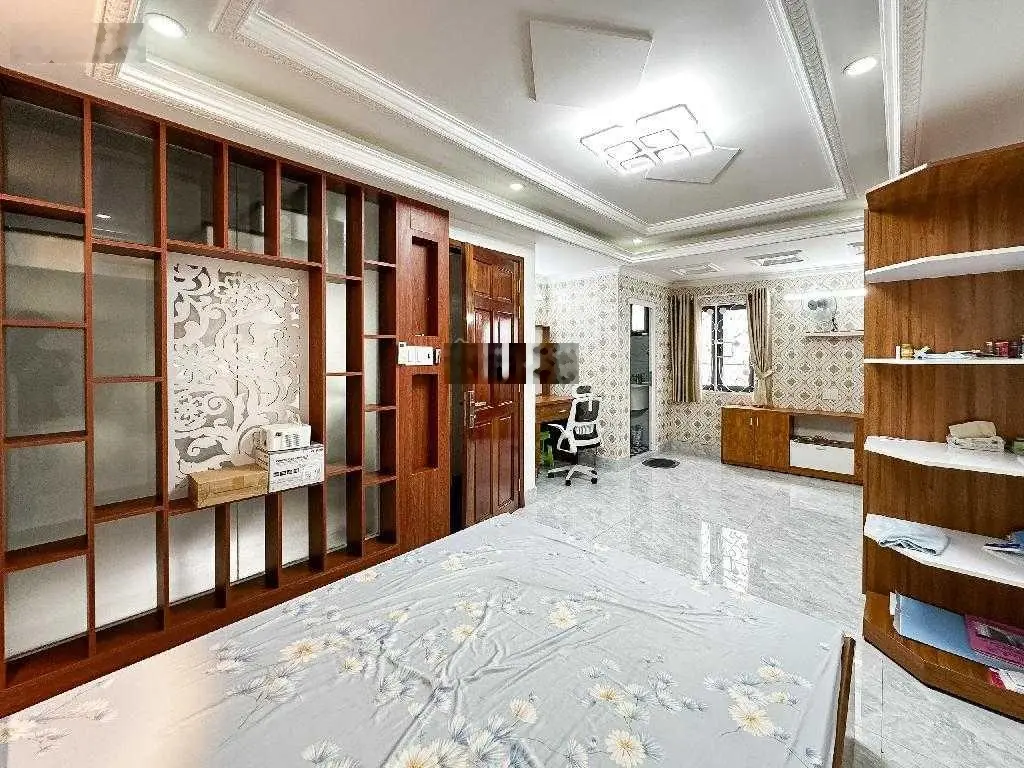 BÁN CĂN BIỆT THỰ 5 TẦNG - 100M2 - MT ĐƯỜNG TRẢI NHỰA 10M - KHU SẦM UẤT DÂN TRÍ - CHỈ NHỈNH 14 TỶ