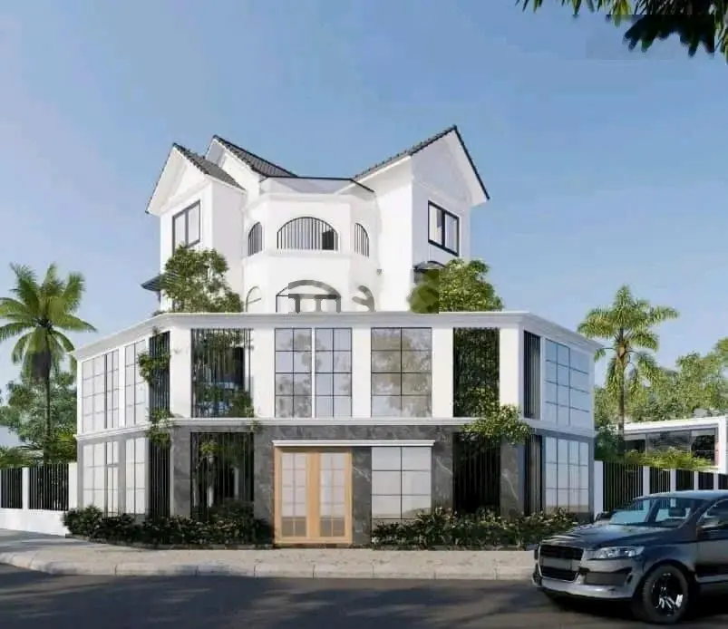 Biệt thự lô góc sân vườn rộng vị trí vàng thạch bàn, long biên diện tích: 150m