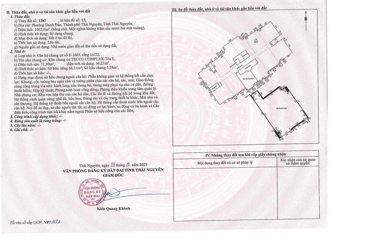 Đầu tư hơn 800 tr nhận ngay 245 tr có ngay sổ đỏ căn 3PN rộng thênh thang lên đến 82,5m2 TT