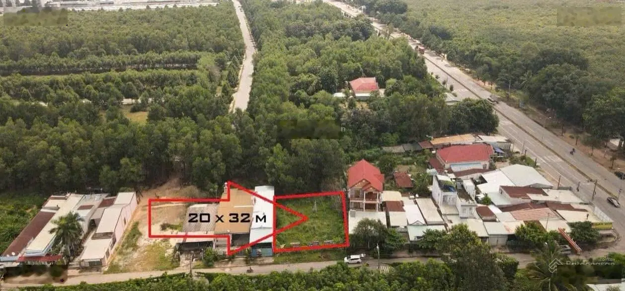 Bán lô đất nở hậu 378,9m2 tại đường Trâu Sữa, Bàu Bàng