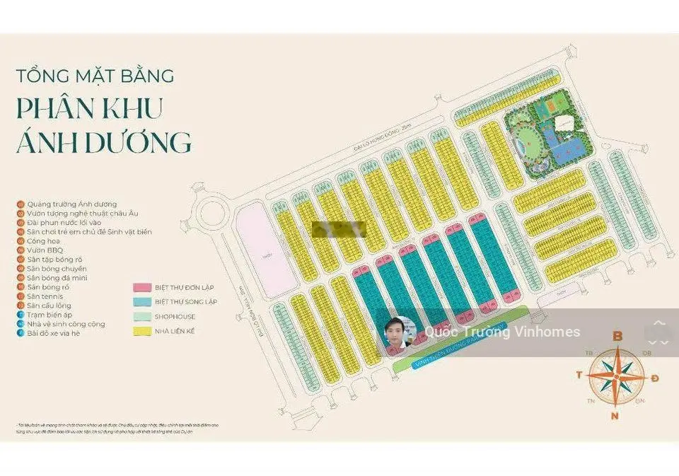 Biệt Thự Tứ lập Ánh Dương Chủ Đầu Tư cần KH mở hàng chọn căn chỉ định giá ưu đãi nhất
