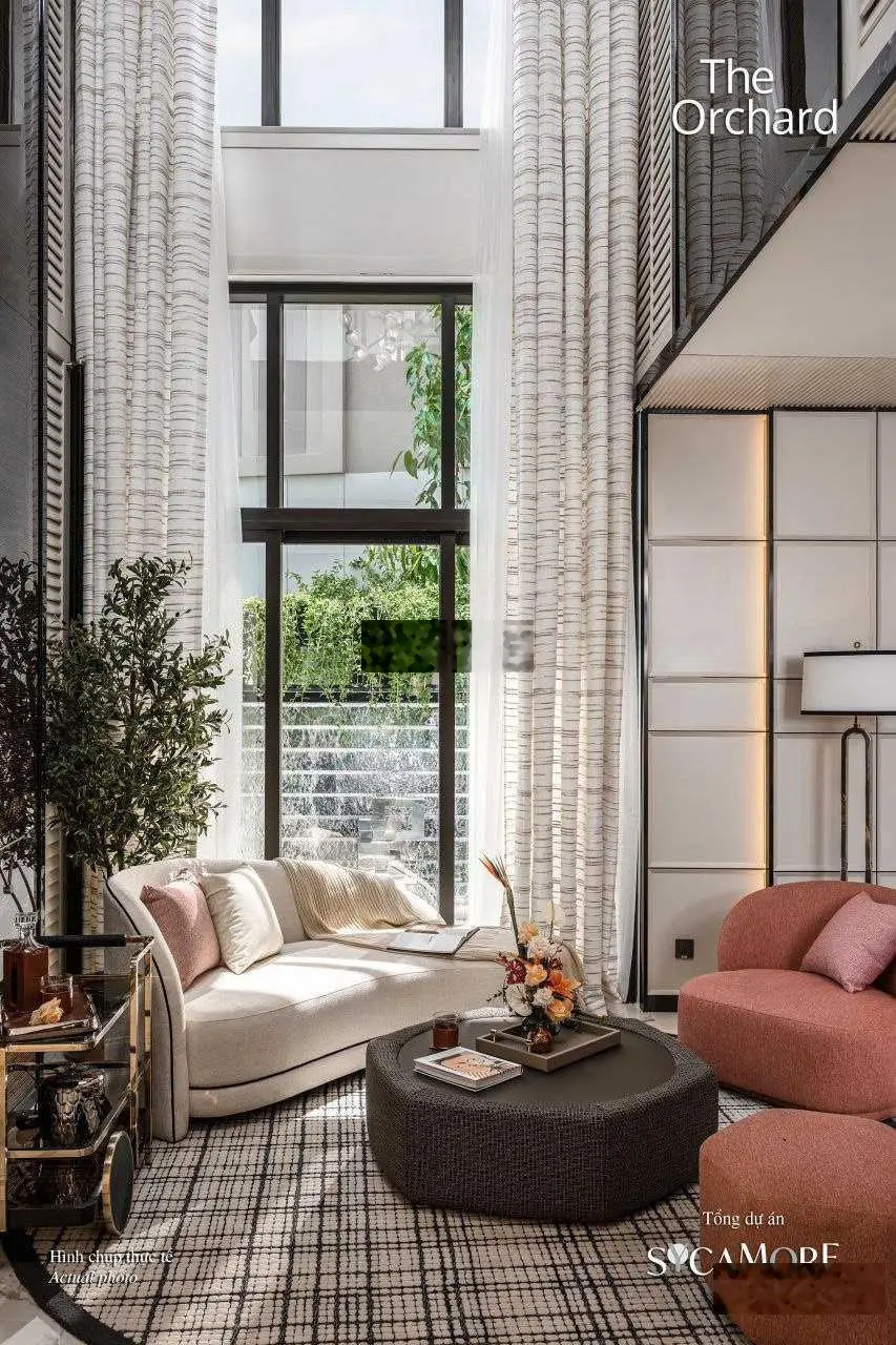 Biệt thự view hồ bơi Sycamore DT: 160m2