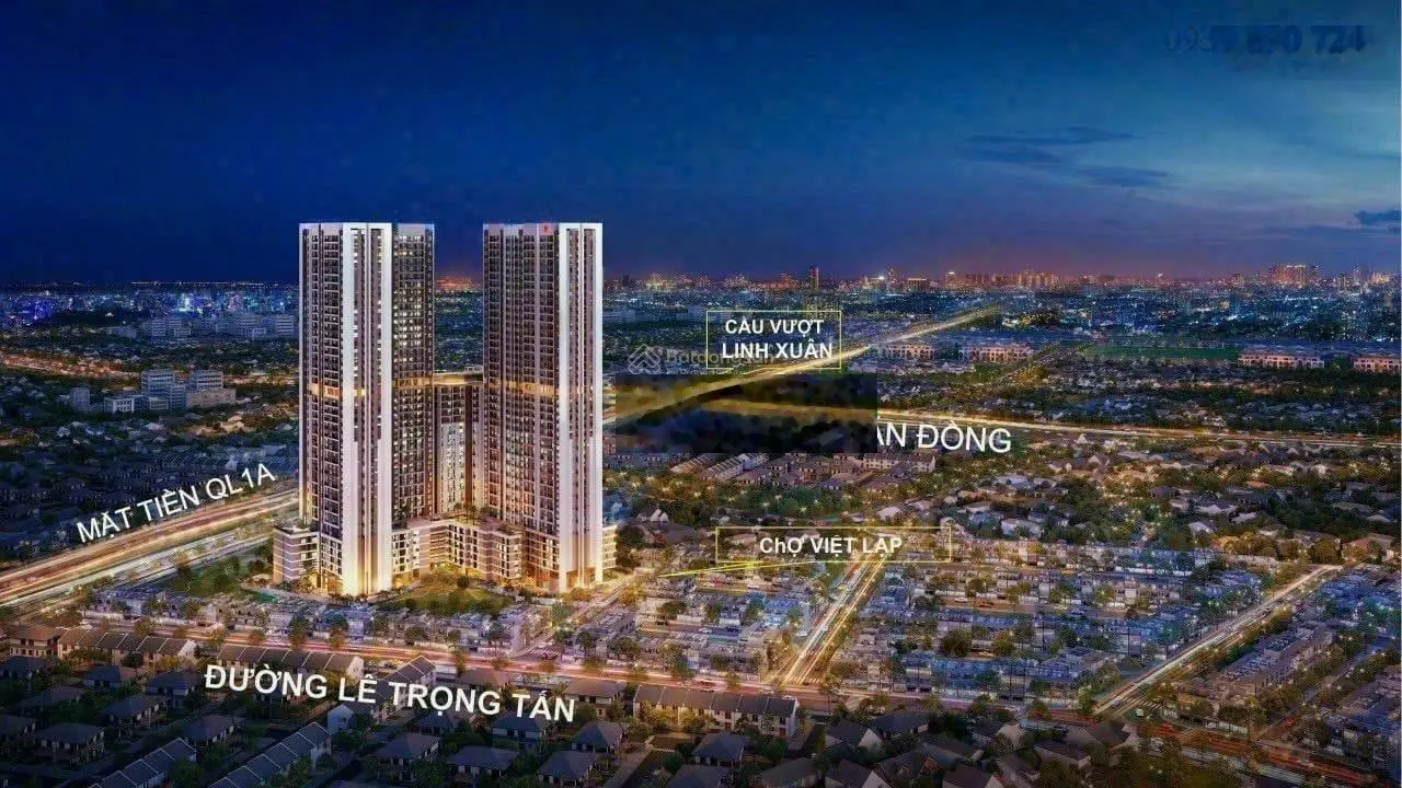 Chỉ cần thanh toán 240tr sở hữu ngay căn hộ cao cấp PiCity Sky Park ngay cầu vượt Linh Xuân Thủ Đức