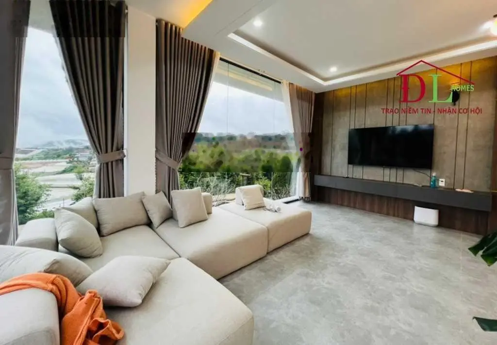 Biệt thự sân vườn 2.153m2 - view săn mây cực đắt giá - đầy đủ nội thất sang trọng