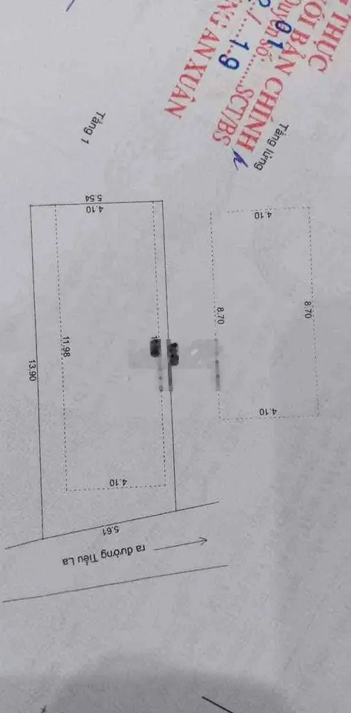 DÃY TRỌ 4 PHÒNG TT HẢI CHÂU CHỈ 3TY, DOANH THU 9TR/THANG