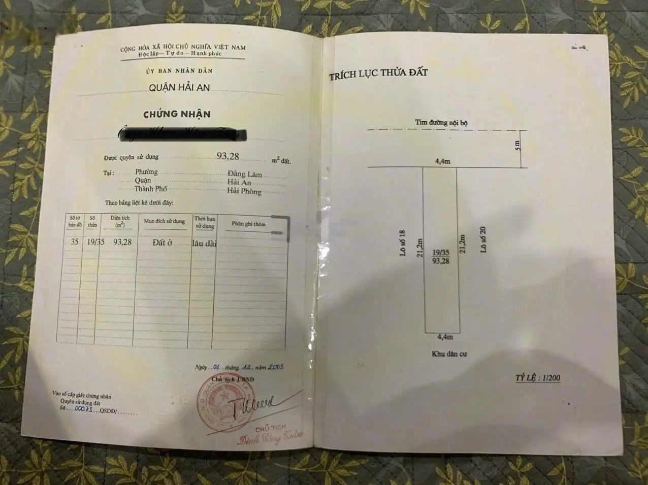 Cần Chuyển nhượng 2 Lô đất Liền Kề Mặt Đường Nam Trung Hành. 93,28m2/ 1 Lô (Có Bán Lẻ)