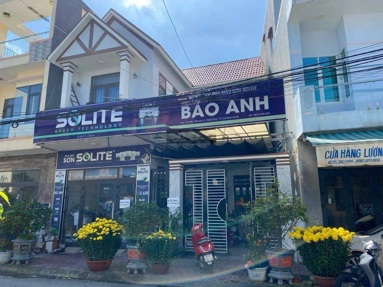 Nhà MT Phạm Ngũ Lão trung tâm thành phố vị trí ngay bên công an tỉnh Quảng Ngãi,gần trường Lê Khiết