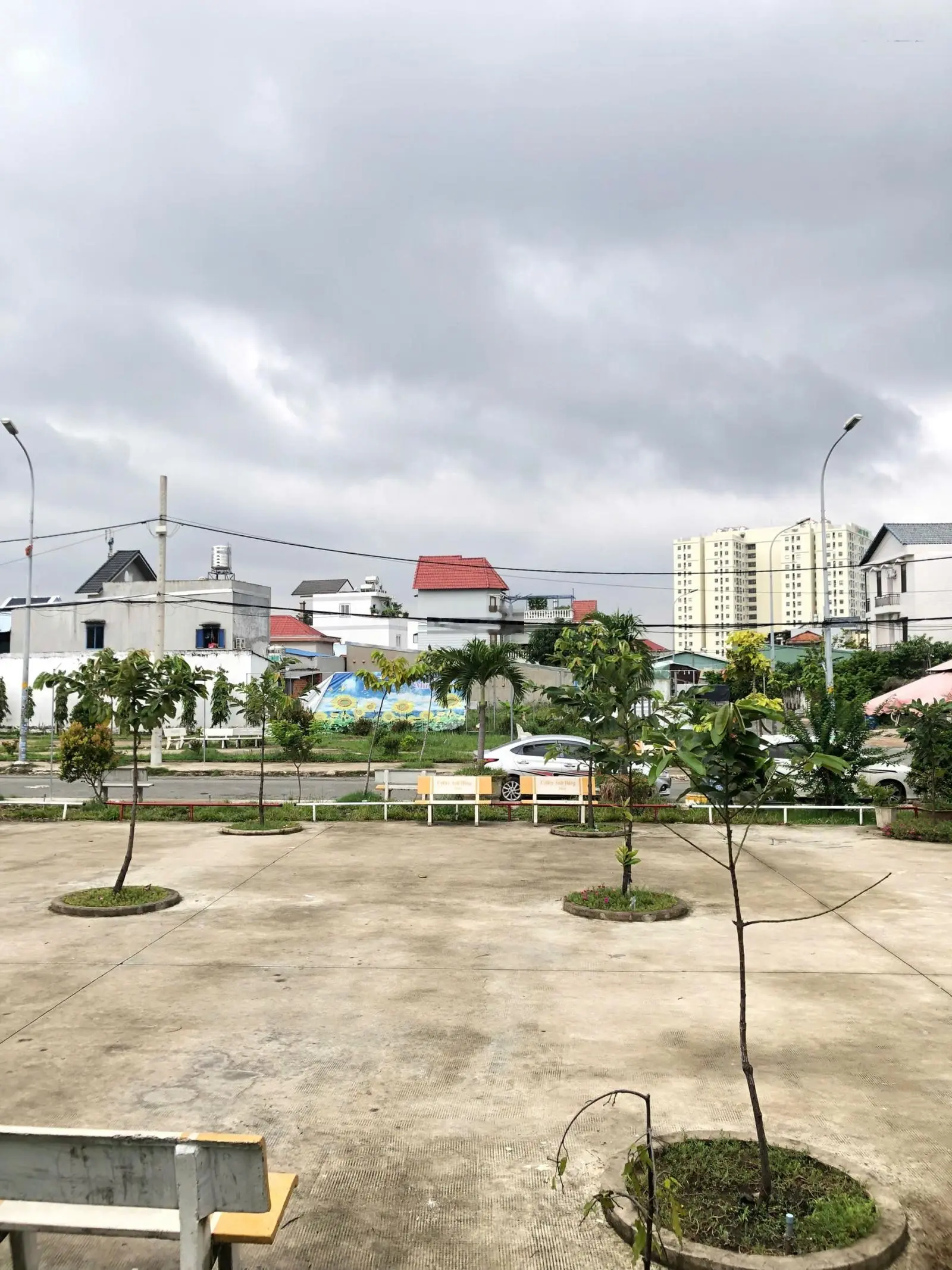 Đất view công viên cách mặt tiền Lê Thị Hoa 50m