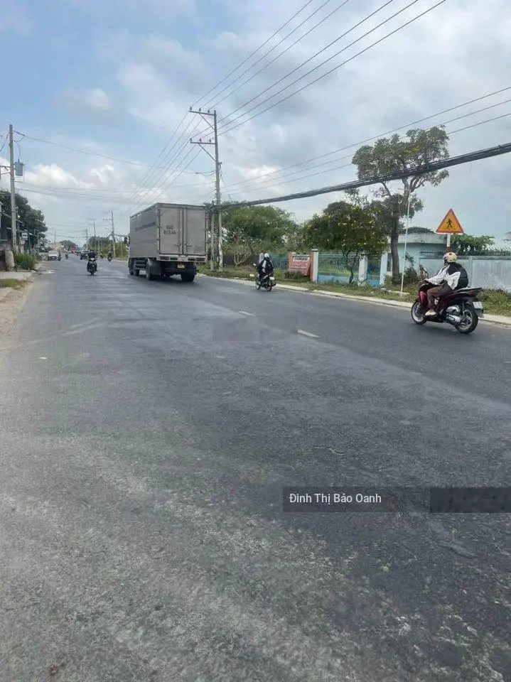 Thanh lý gấp lô đất Đ.Sơn Thông,p9, Trà Vinh sau Go Trà Vinh, 120m2/550tr, SHR bao sang tên, thổ cư
