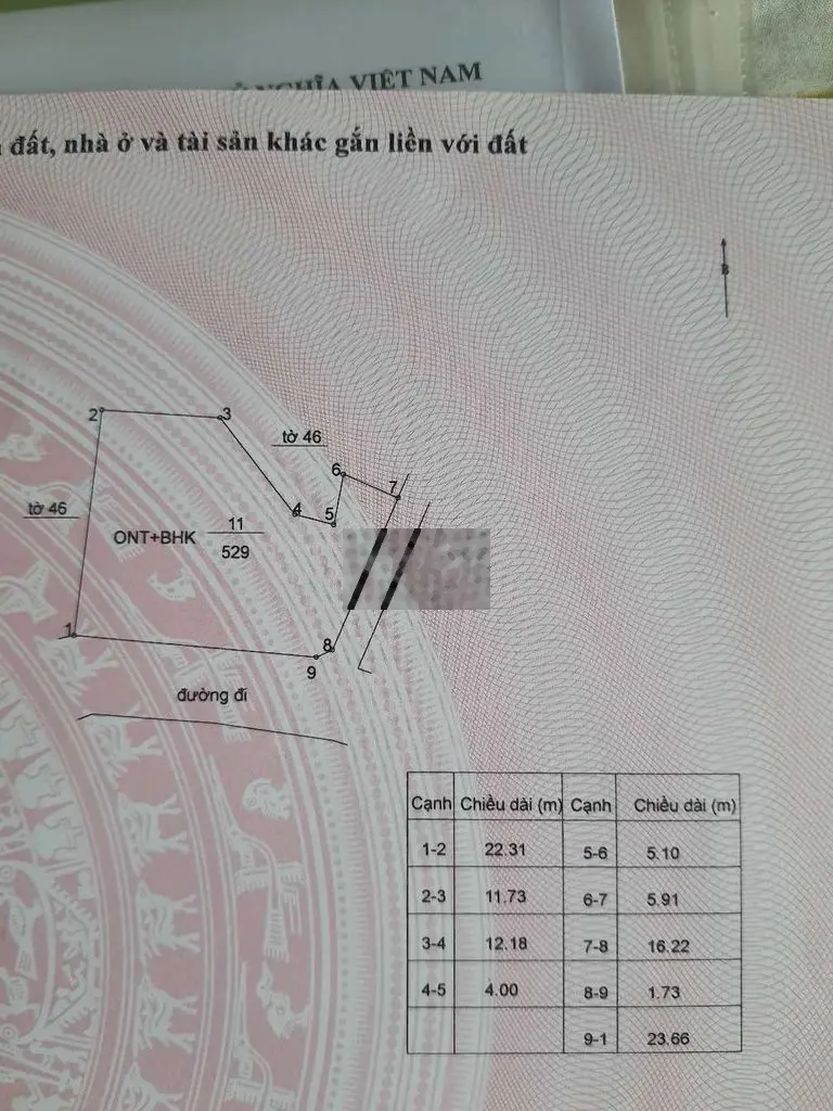 Bán 529 m2 đất, vị trí đắt địa sát Dốc Sỏi