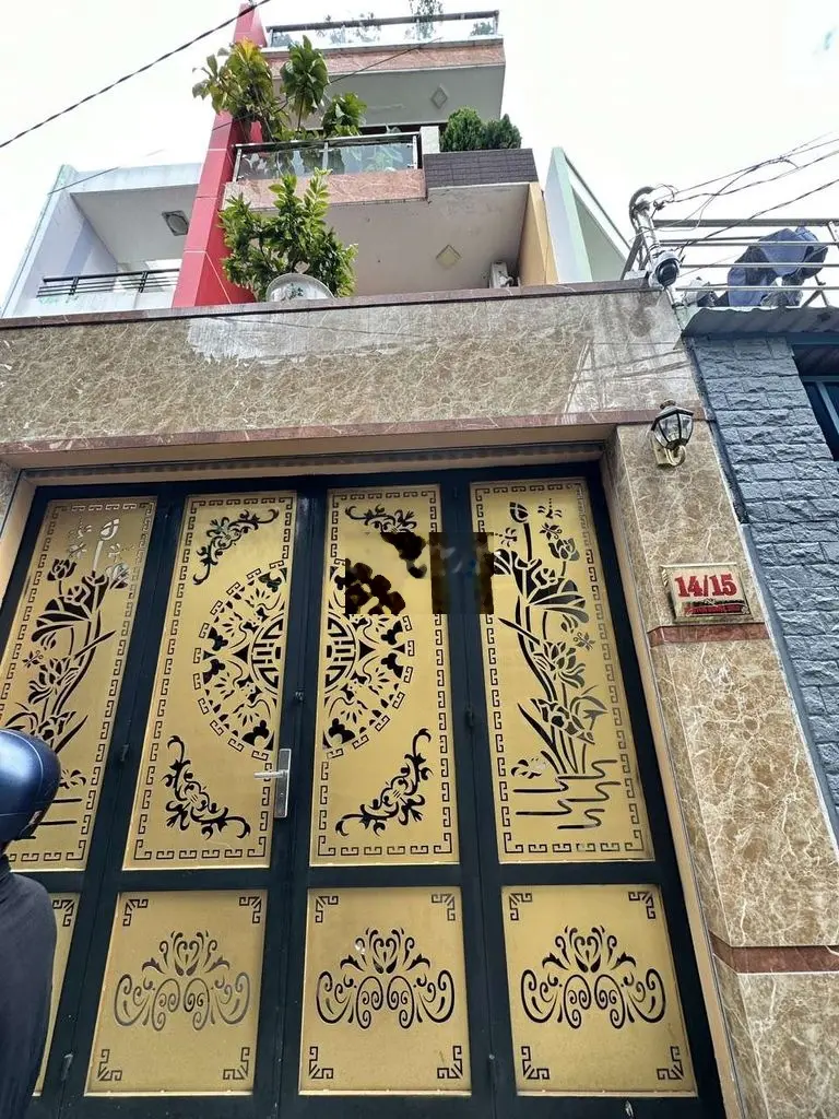 Bán nhà gần chợ Tân Hương, hẻm xe hơi , ngang 4x15m , xây 3 tấm