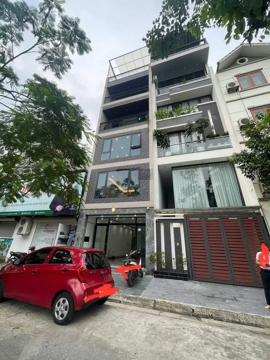 Có 1 0 2 Bán gấp căn nhà phân lô kinh doanh vỉa hè oto tránh 75m2 nhà 5 tầng giá 15 tỷ
