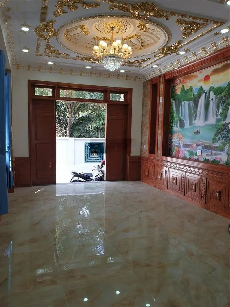 Bán nhà 1 lầu góc 2MT DT: 10 x 18m gần ngã 3 Ô Trác, Chợ Tân Hiệp