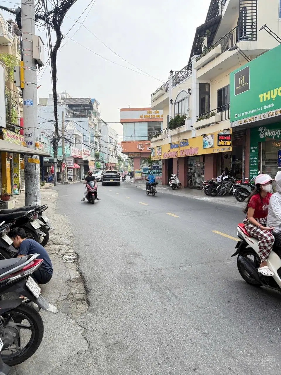Bán nhà mặt tiền NB đường 5m Ba Vân, Bàu Cát, Tân Bình. Giá hơn 8 tỷ. DT: 5.1m * 13m x 3 tầng, 3PN