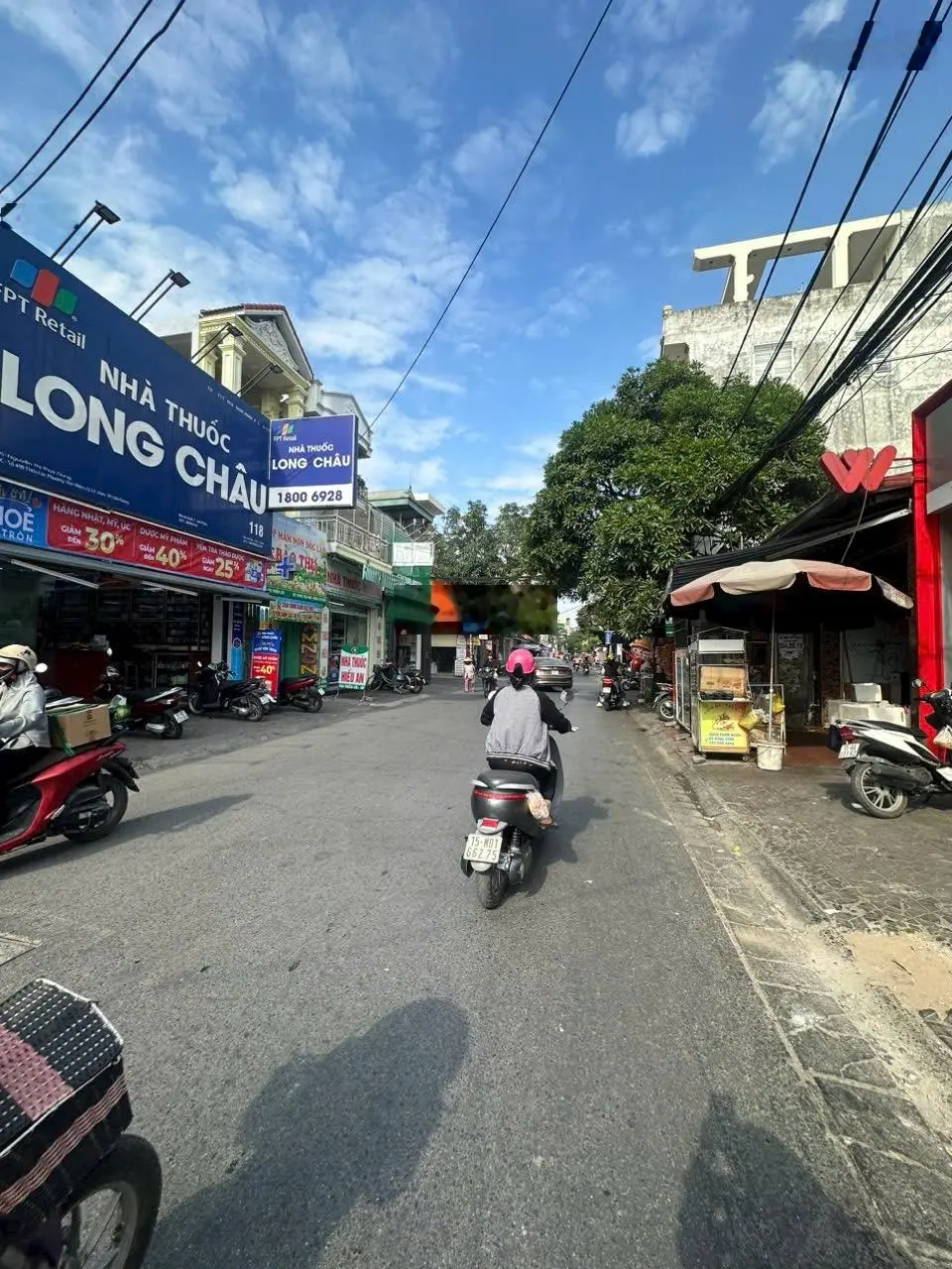 Mặt đường Thiên Lôi Aoen Mall - Vị trí đoạn đẹp nhất tuyến đường