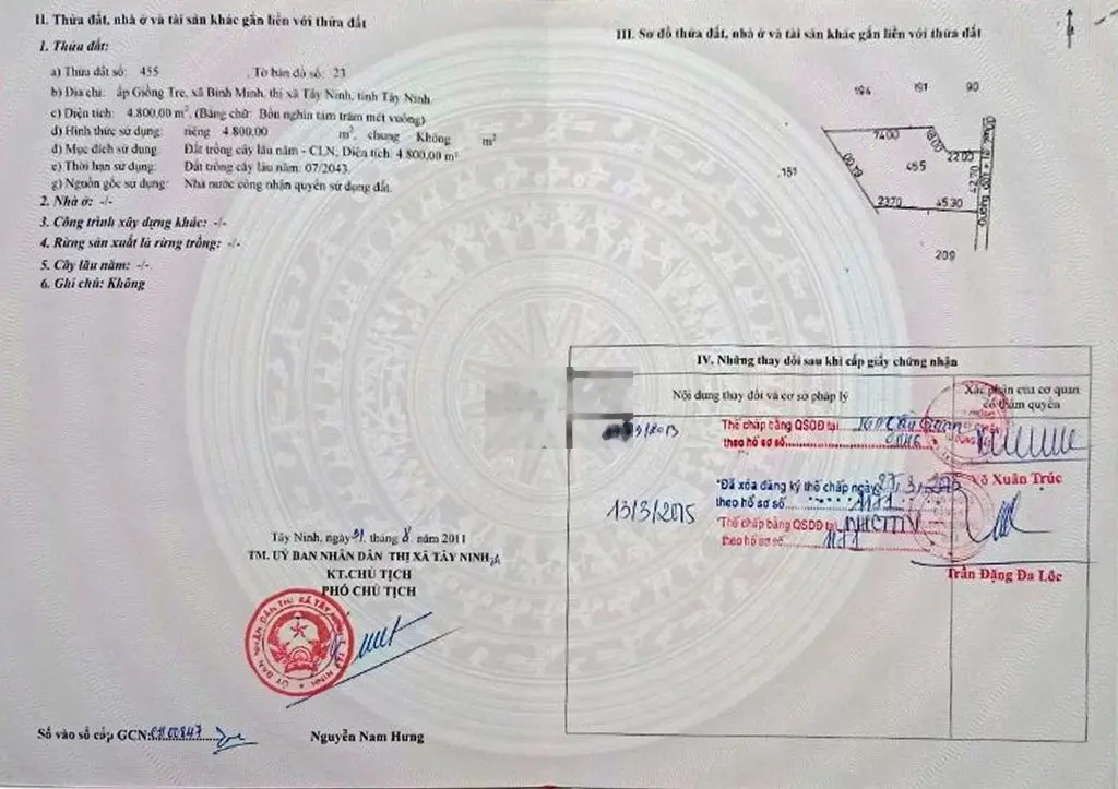 Đất đường Trần Văn Trà Ấp Giòng Tre Bình Minh TP Tây Ninh
