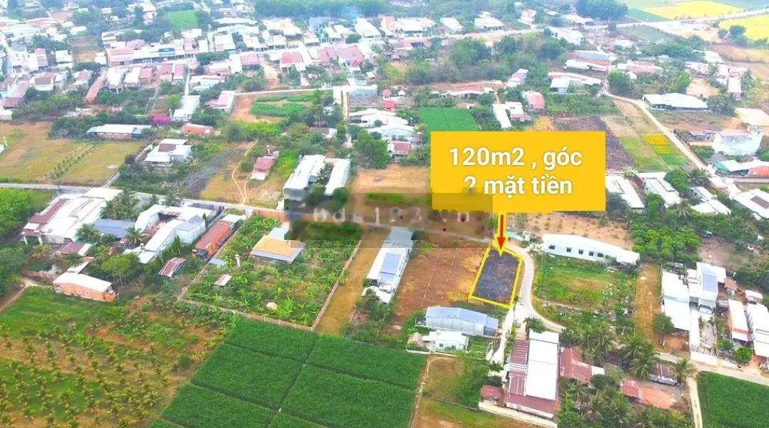 Cần bán nhanh lô góc 120m2, giá rẻ, chính chủ, sổ hồng riêng, giá hợp lí, 90m thổ
