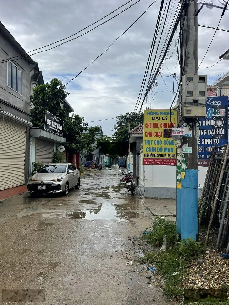 Bán 90m2 3 mặt tiền. Khu đấu giá Yên Vinh, Thanh Lâm, Mê Linh, Hà Nội