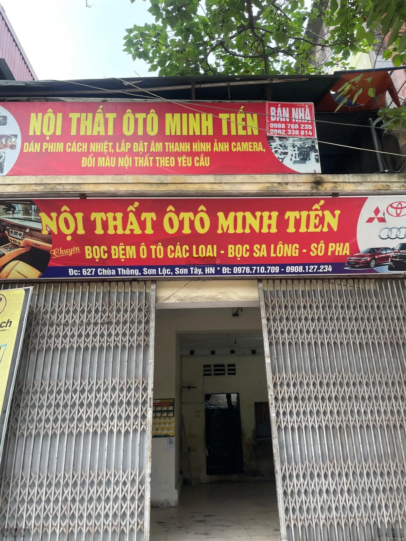 Bán nhà đất chính chủ tại số 627 Phố Chùa Thông TX Sơn Tây