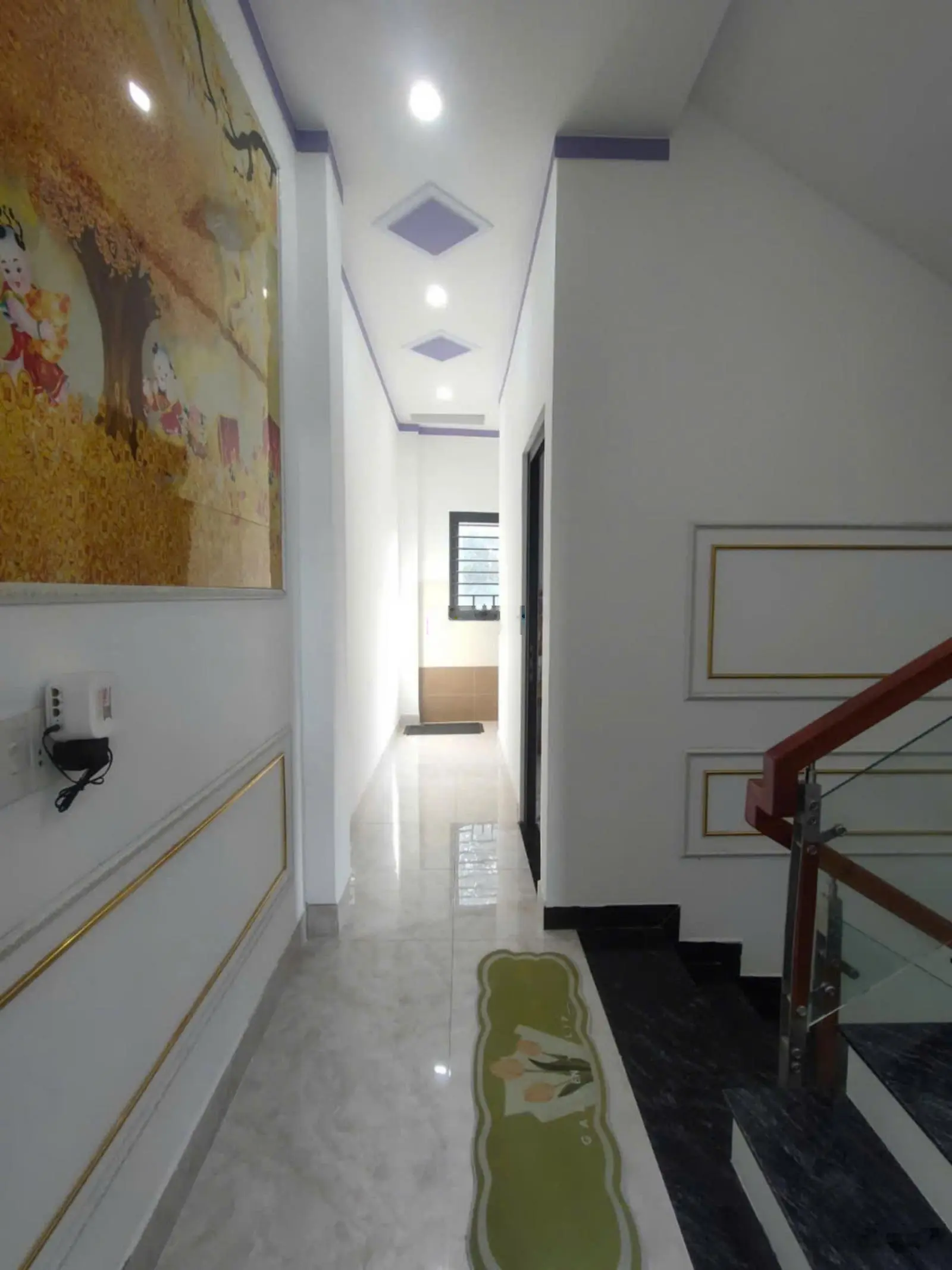 Bán nhà 1 trệt 2 lầu, hoàn công ngay chợ Dĩ An 1, cụm trường cấp 1 2 3 Dĩ An ngang 5x15m