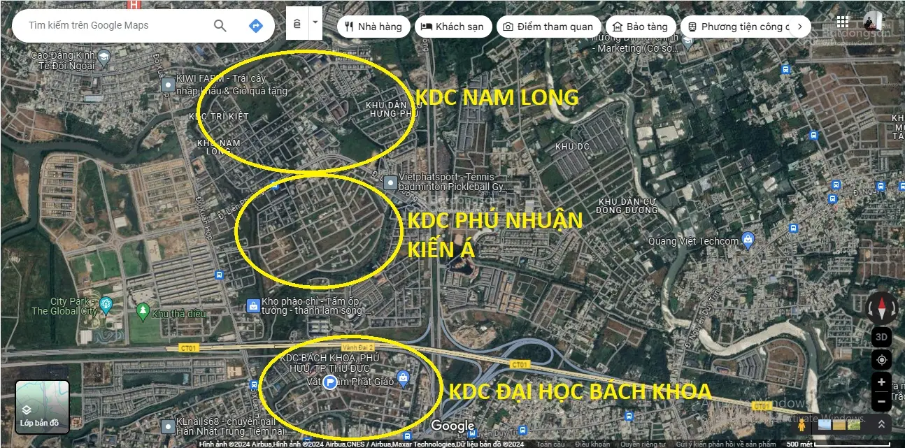 Bán Lô Góc KDC Kiến Á, Siêu Đẹp liền kề đường Liên Phường 310m2, 15,5x21 - Giá 30,5 Tỷ Sổ Cá Nhân