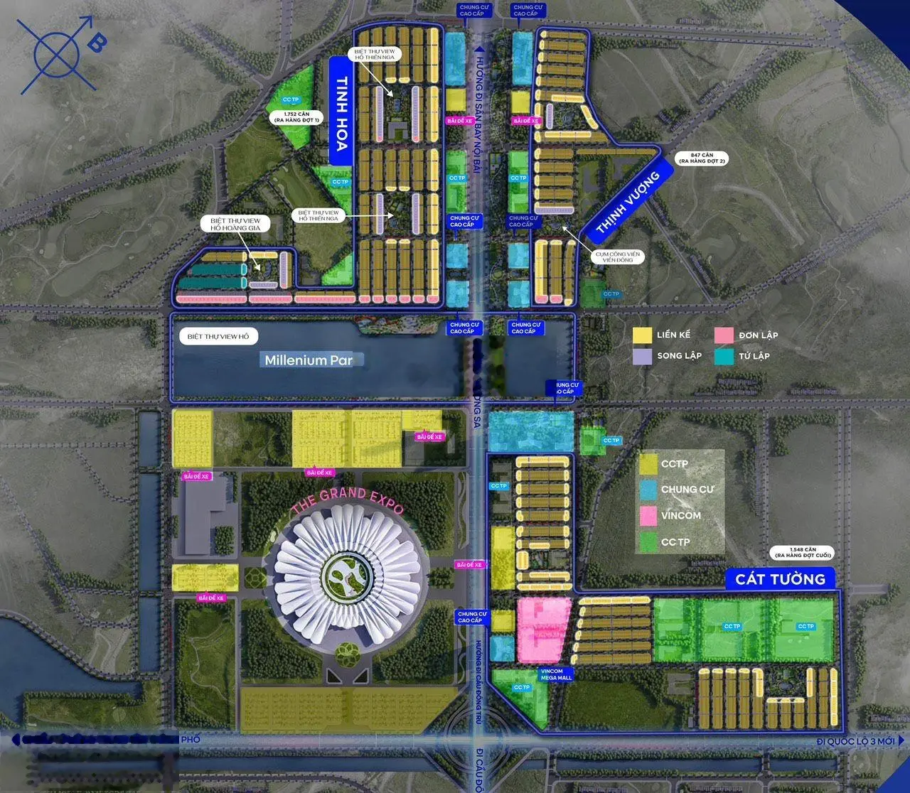 Bán LK Vinhomes Cổ loa GLOBAL GATE PK THỊNH VƯỢNG 62,5m 5T Mt 5m giá 19 tỷ, Kd víp, T N tăng giá xx