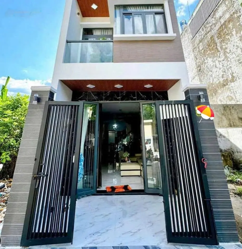Nhà đẹp kinh doanh tốt 1 trệt 1 lầu tại Bình Tân Đường An Dương Vương Gần Công Viên Phú Lâm 70m2