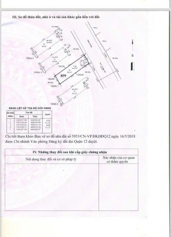 Bán NR Tô Ngọc Vân,giáp với Gò vấp, 5,8 tỷ, 60m2, 4PN, 5WC siêu hot, Quận 12, HCM