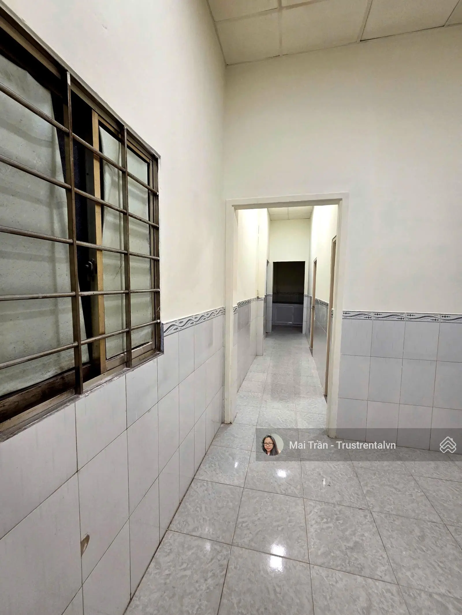 Bán nhà hẻm ba gác đường ĐT826C Cần Giuộc - Nhà rộng đẹp mới - Gần dự án cầu Rạch tôm xây mới
